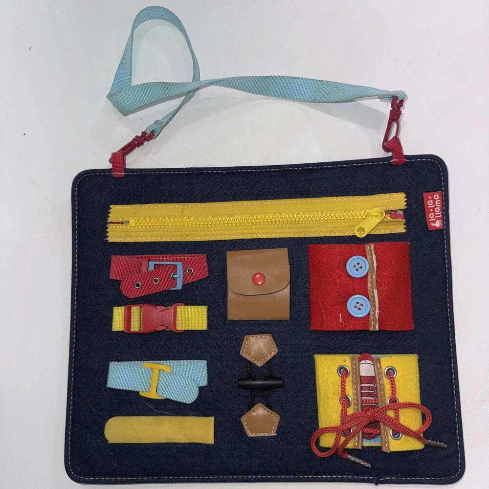 Fine Motor Skills Toddler Alzheimer’s Dementia Tie Shoes Sensory Busy‎ Board